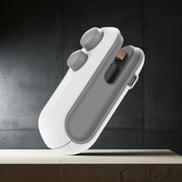 2-in-1 USB Bag Sealer with Cutter – Rechargeable Magnetic Heat Sealing Tool for Food Storage Vallinex Ventures