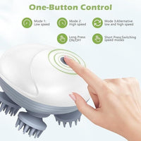 Electric Pet Massager – Handheld Grooming Brush Tool for Dogs & Cats Relaxation & Stress Relief Vallinex Ventures