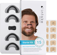 Nasal Strip Starter Kit – Breathing Snore Relief Aid for Clear Airways & Comfortable Sleep Vallinex Ventures