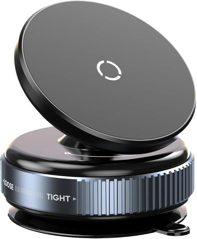 Magnetic Suction Phone Holder – 360° Dashboard Mount Stand for Car, Desk & Home Use Vallinex Ventures