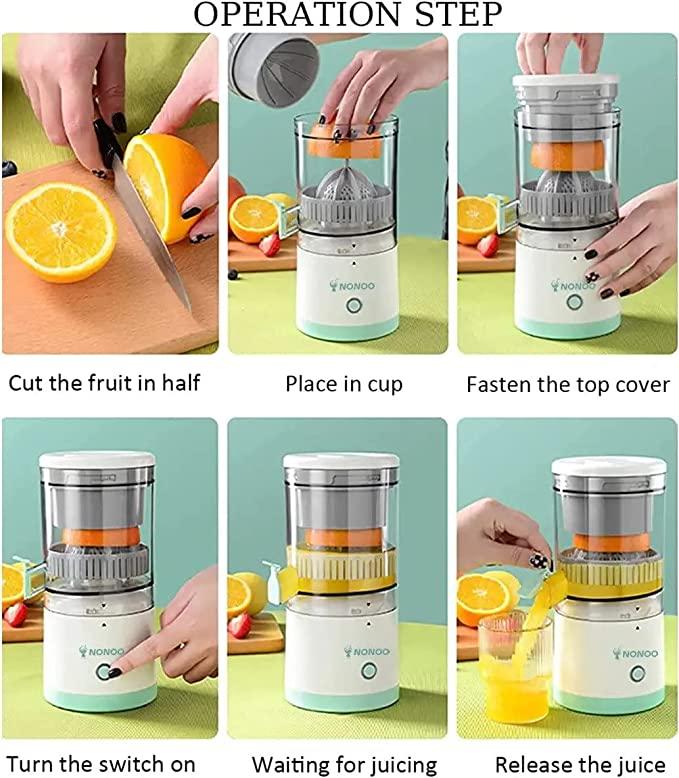 Electric Citrus Juicer – Compact Orange & Lemon Squeezer for Fresh Juice at Home Vallinex Ventures