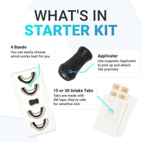 Nasal Strip Starter Kit – Breathing Snore Relief Aid for Clear Airways & Comfortable Sleep Vallinex Ventures