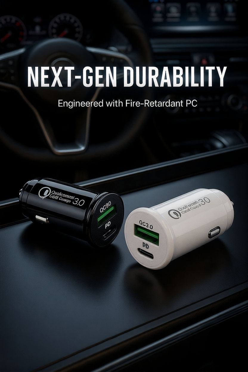 Mini Fast Car Charger – Dual USB Compact Adapter for Quick Charging Smartphones & Devices Vallinex Ventures
