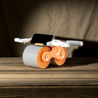 Abdominal Exercise Roller – Dual-Wheel Core Trainer with Foam Grip for Home Fitness Workout Vallinex Ventures