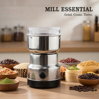 Electric Food Grinder – Portable Smash Machine for Coffee Beans, Spices & Grains Vallinex Ventures