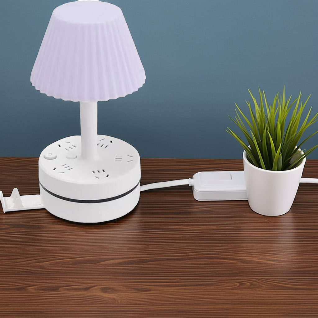3-in-1 LED Desk Lamp – Wireless Charger, Pen Holder & Dimmable Touch Control Light Vallinex Ventures
