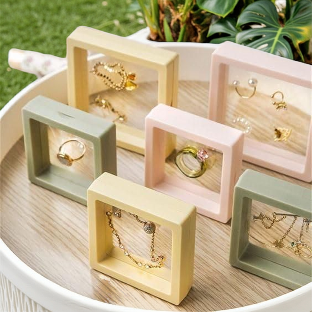 Floating Display Frame Case – 3D Stand for Jewelry, Coins, Collectibles (2 Pcs) Vallinex Ventures