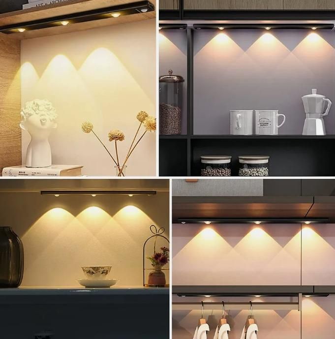 LED PIR Motion Sensor Cabinet Light – USB Rechargeable, Wireless & Energy Saving Vallinex Ventures