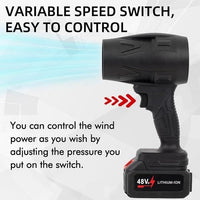 Cordless Turbo Jet Blower – High Power Rechargeable Air Duster for Home, Office & Outdoor Use Vallinex Ventures