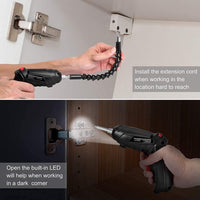 Electric Screwdriver Kit – Rechargeable Power Drill Set with 47 Precision Bits for DIY & Repairs Vallinex Ventures