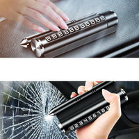 2-in-1 Car Safety Hammer – Emergency Window Breaker & Seatbelt Cutter Escape Tool Vallinex Ventures