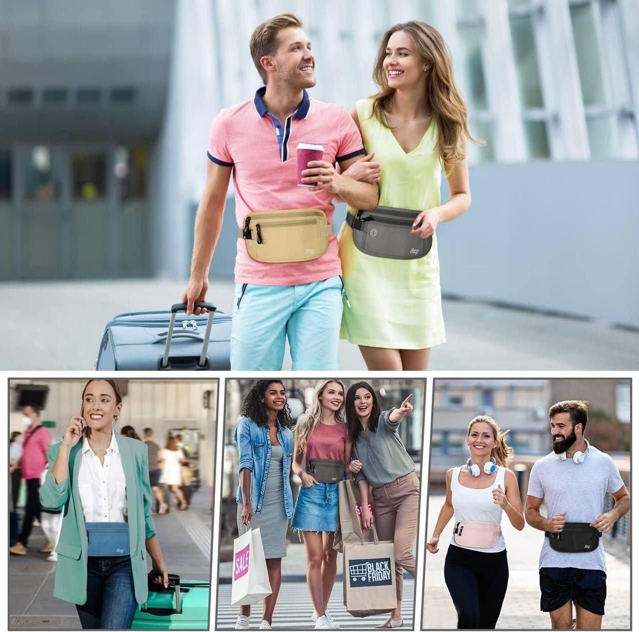Waist Belt Bag – Multi-Functional Travel Pouch for Running, Sports & Everyday Essentials Vallinex Ventures