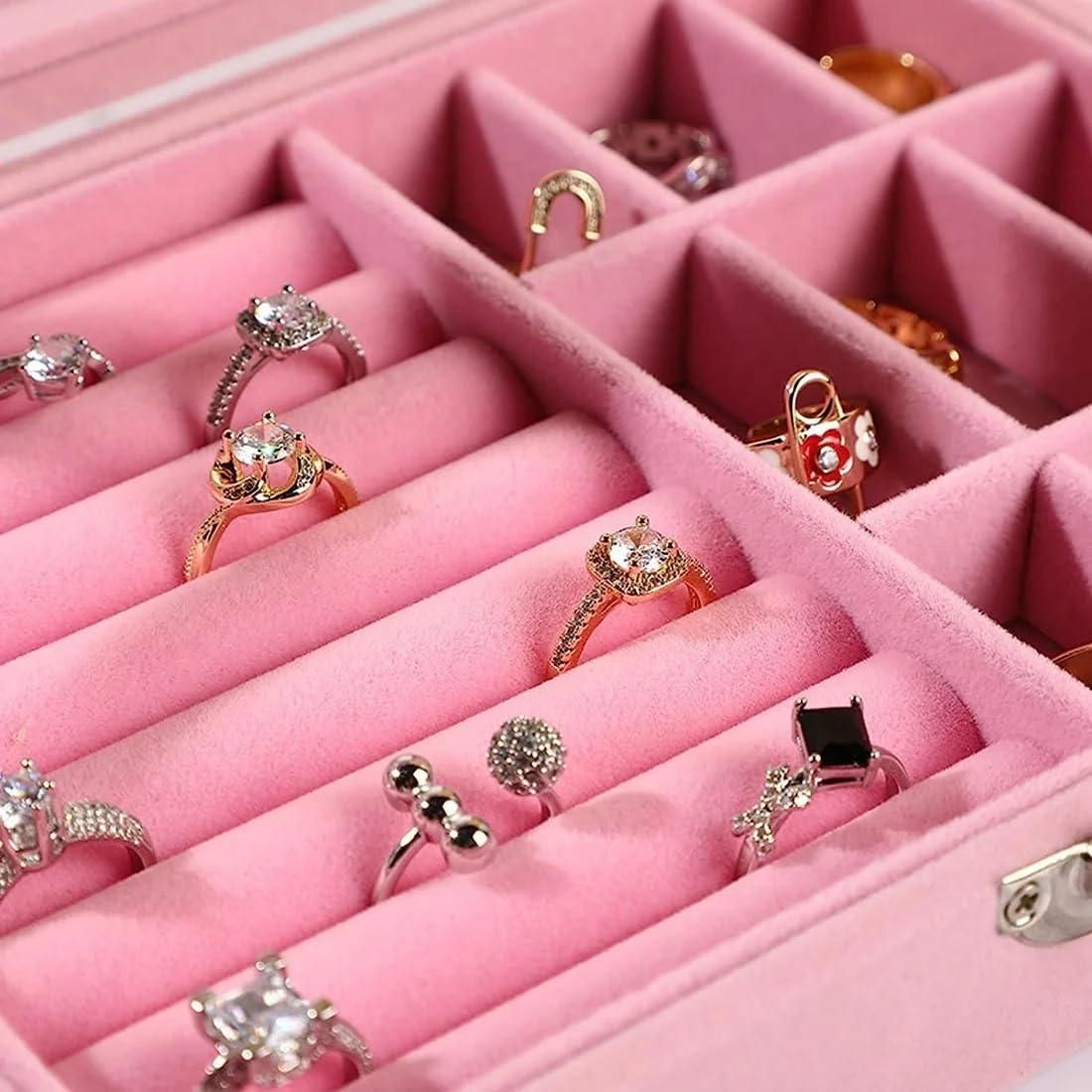 Jewelry Organizer Box – Premium 9-Grid Storage Case for Rings, Earrings & Accessories Vallinex Ventures