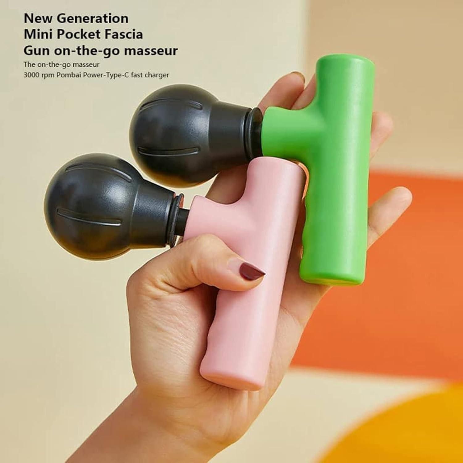 Mini Facial Massage Gun – Portable Deep Tissue Massager for Face, Neck & Body Relaxation Vallinex Ventures