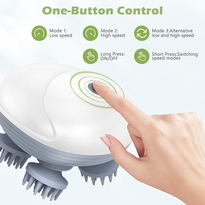Electric Pet Massager – Handheld Grooming Brush Tool for Dogs & Cats Relaxation & Stress Relief Vallinex Ventures