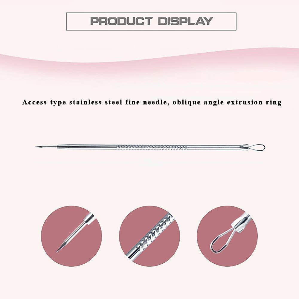 Blackhead Remover Tool Set – Stainless Steel Acne Extractor Kit for Pimple Removal (4 Pcs) Vallinex Ventures