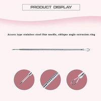 Blackhead Remover Tool Set – Stainless Steel Acne Extractor Kit for Pimple Removal (4 Pcs) Vallinex Ventures