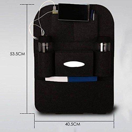 Car Seat Back Organizer – Multi-Pocket Travel Storage Bag & Essentials Holder for Cars Vallinex Ventures