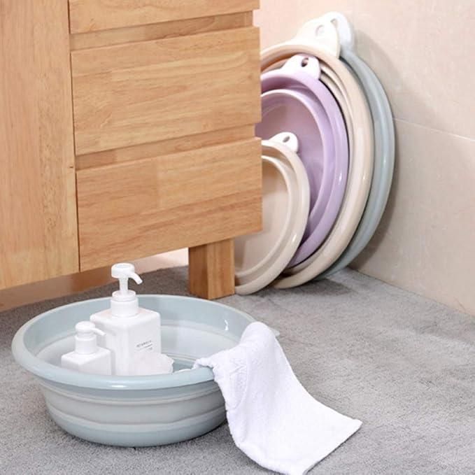 Collapsible Foldable Sink Tub – Multipurpose Wash Basin, Storage Bucket & Kitchen Organizer Vallinex Ventures