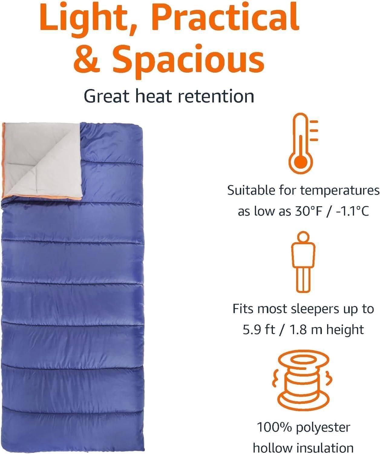 Waterproof Sleeping Bag – Lightweight Compact Camping Bed for Adults Hiking & Outdoor Travel Vallinex Ventures