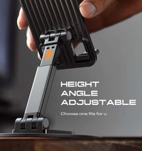 Adjustable Mobile Phone Stand – 360° Rotating Desk Holder with Height & Angle Adjustment Vallinex Ventures