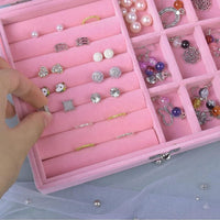 Jewelry Organizer Box – Premium 9-Grid Storage Case for Rings, Earrings & Accessories Vallinex Ventures