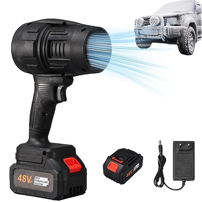 Cordless Turbo Jet Blower – High Power Rechargeable Air Duster for Home, Office & Outdoor Use Vallinex Ventures