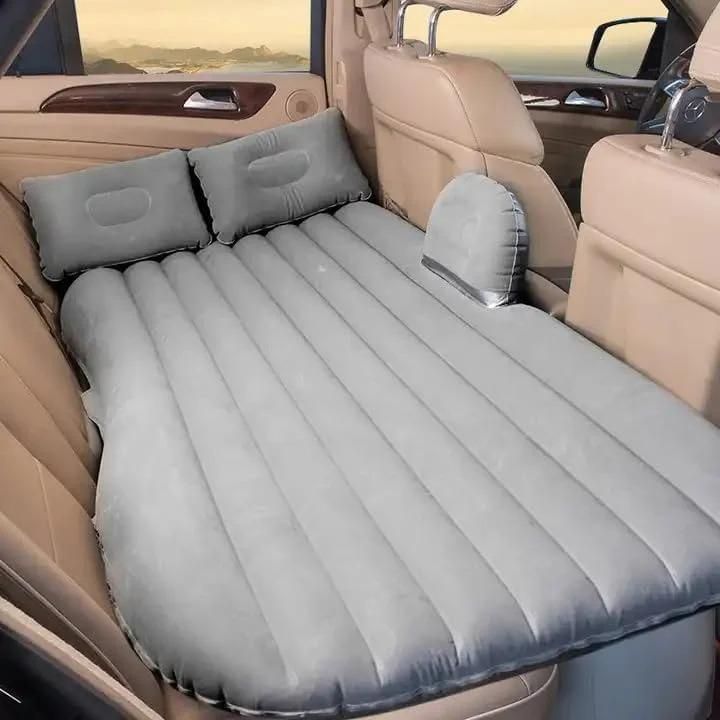 Inflatable Car Bed Mattress – Portable Sleeping Pad with 2 Air Pillows for Back Seat Travel Vallinex Ventures