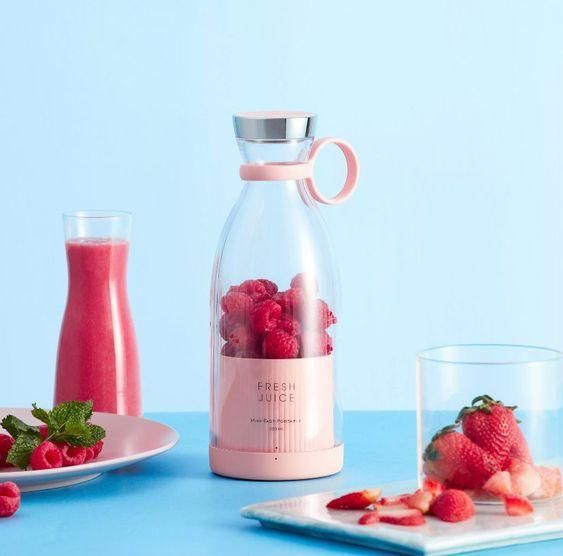 Mini Portable Blender – USB Rechargeable Smoothie Juicer Cup with 6 Blades for Home & Travel Vallinex Ventures