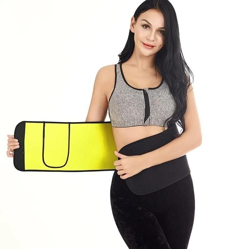 Sweat Belt Waist Trainer – Hot Body Shaper Belt for Weight Loss & Fitness Workout Vallinex Ventures