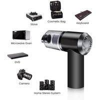 Portable Air Duster & Vacuum Cleaner – 2-in-1 Rechargeable Wireless Dust Blower & Mini Vacuum Vallinex Ventures