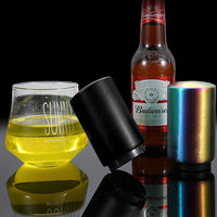 Beer Bottle Opener – Stainless Steel Automatic Push & Pull Tool for Parties & Home Bar Use Vallinex Ventures