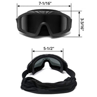 Outdoor Sports Goggles – UV Protection Windproof Cycling & Ski Glasses with Anti-Fog Design Vallinex Ventures
