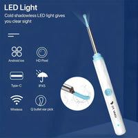 Smart Visual Ear Wax Remover – Wireless Ear Cleaner with HD Camera for iOS & Android Devices Vallinex Ventures