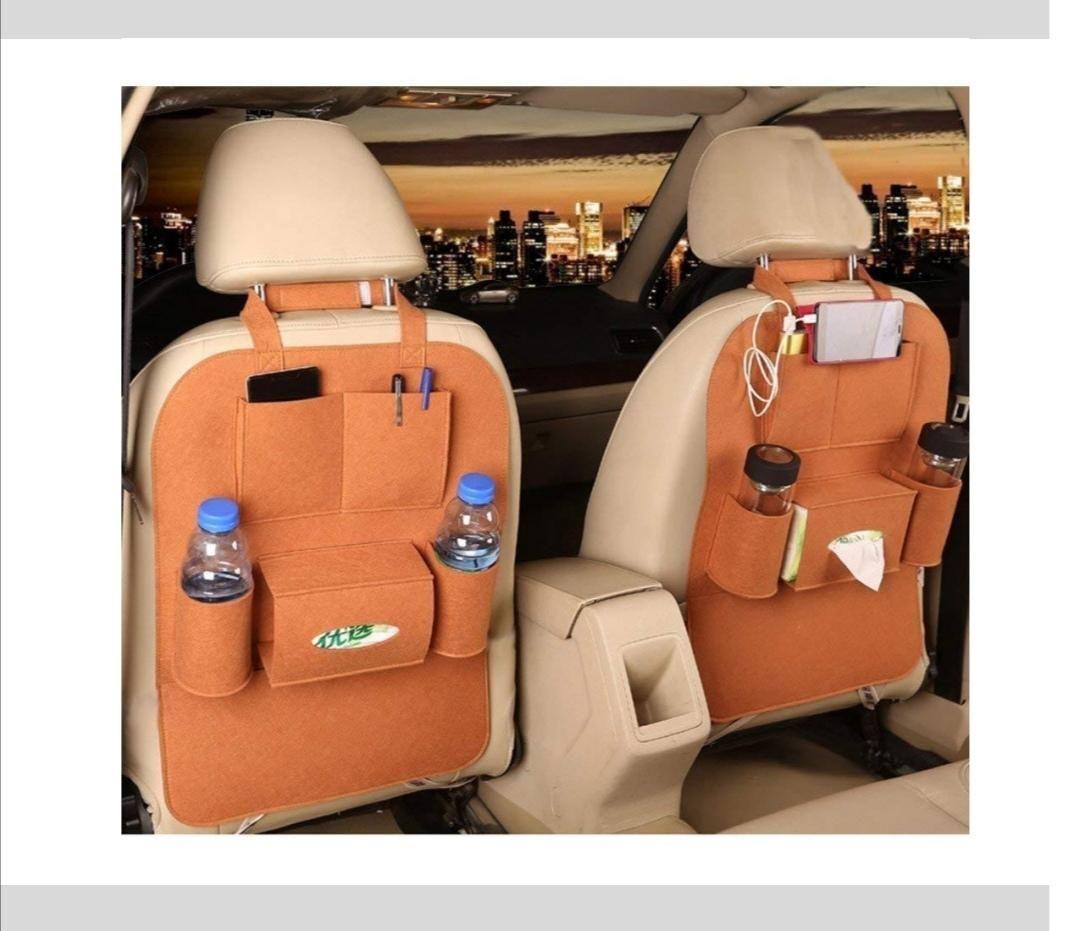 Car Seat Back Organizer – Multi-Pocket Travel Storage Bag & Essentials Holder for Cars Vallinex Ventures