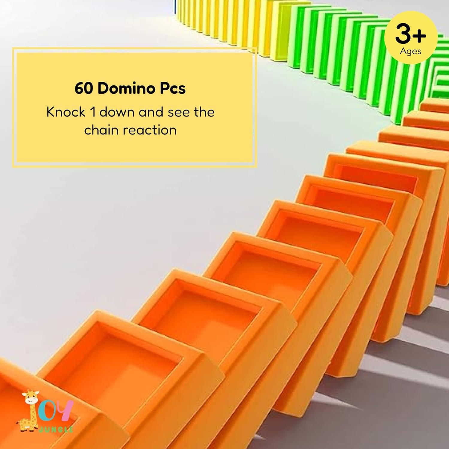 Electric Domino Train Set – Automatic BPA-Free Toy with Sounds for Kids Fun & Creativity Vallinex Ventures
