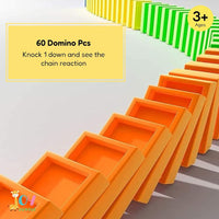 Electric Domino Train Set – Automatic BPA-Free Toy with Sounds for Kids Fun & Creativity Vallinex Ventures