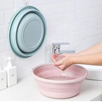 Collapsible Foldable Sink Tub – Multipurpose Wash Basin, Storage Bucket & Kitchen Organizer Vallinex Ventures
