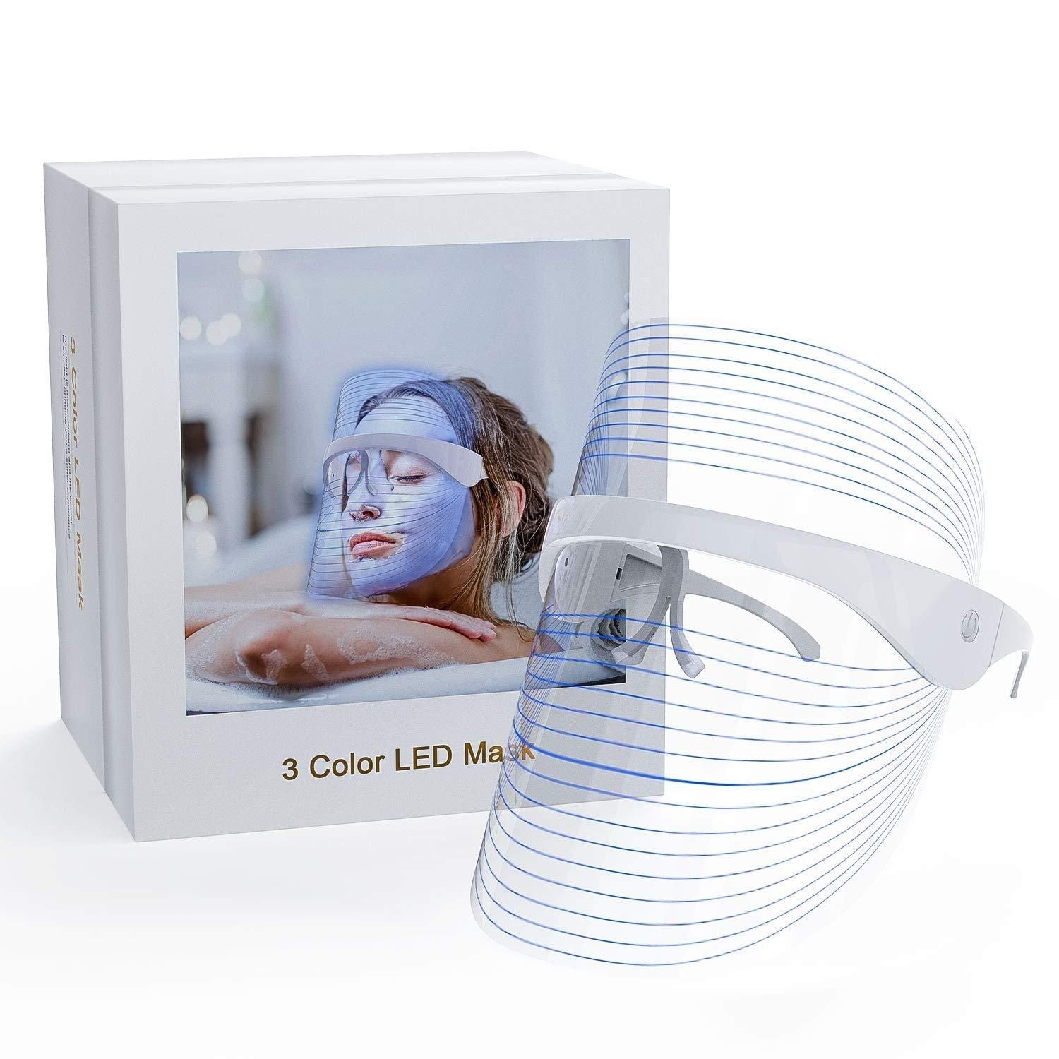 LED Light Therapy Facial Mask – Anti-Aging, Acne Treatment & Skin Rejuvenation Device Vallinex Ventures