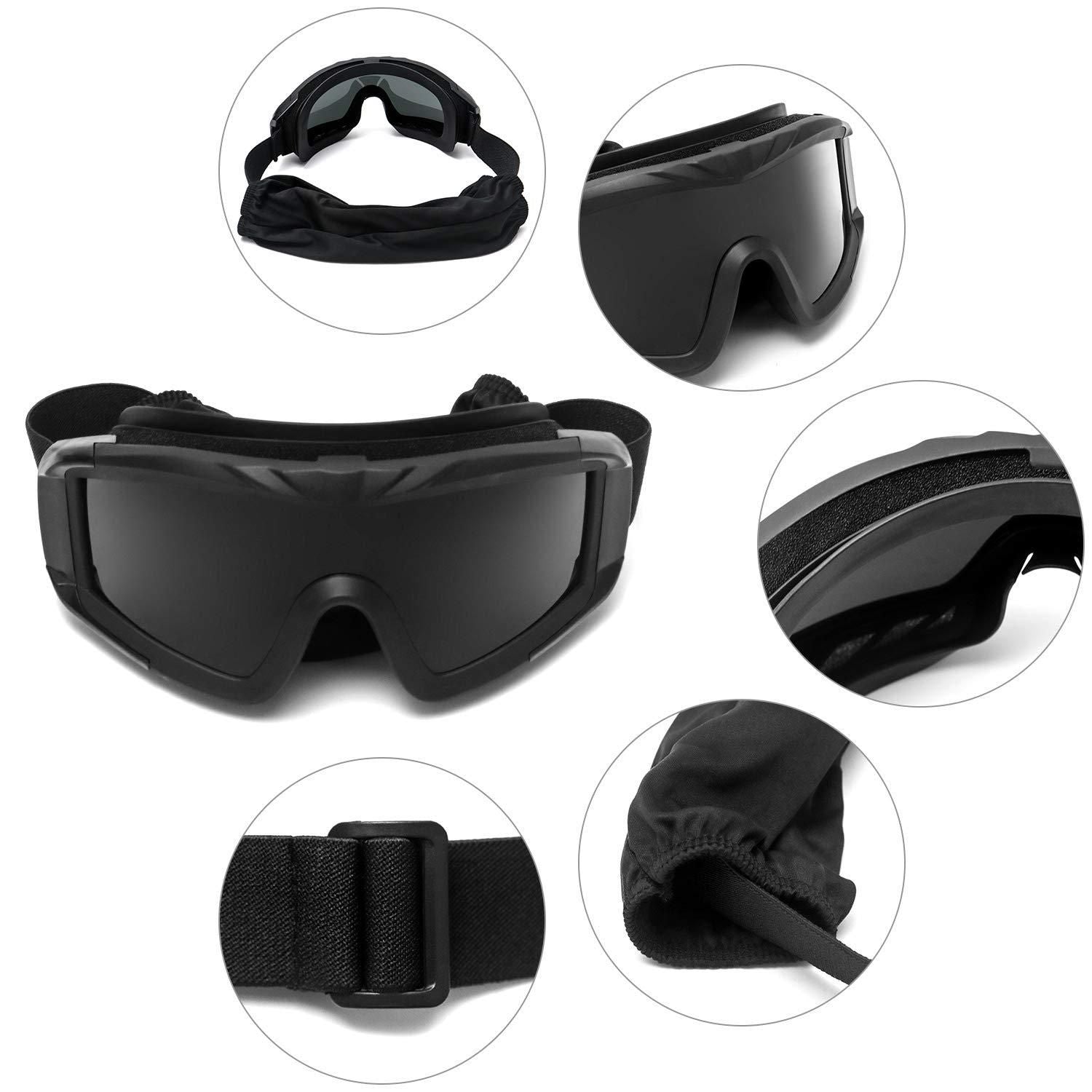 Outdoor Sports Goggles – UV Protection Windproof Cycling & Ski Glasses with Anti-Fog Design Vallinex Ventures
