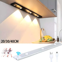 LED PIR Motion Sensor Cabinet Light – USB Rechargeable, Wireless & Energy Saving Vallinex Ventures