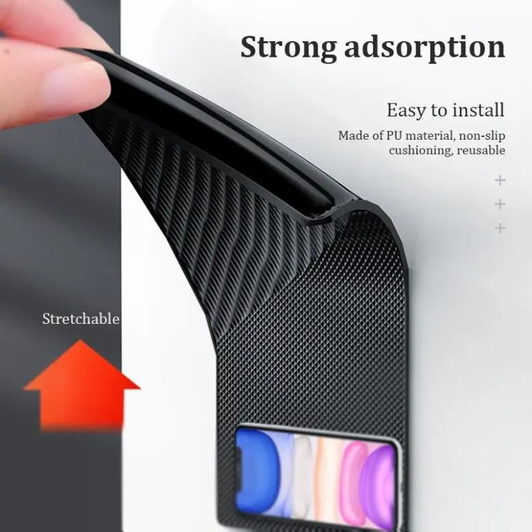 Silicone Car Dashboard Mat, Heat-Resistant Non-Slip Pad Washable Universal Anti-Skid Vallinex Ventures