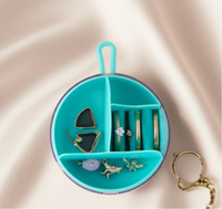 Portable Jewelry Box – Small Travel Organizer Case for Rings, Earrings & Necklaces Vallinex Ventures