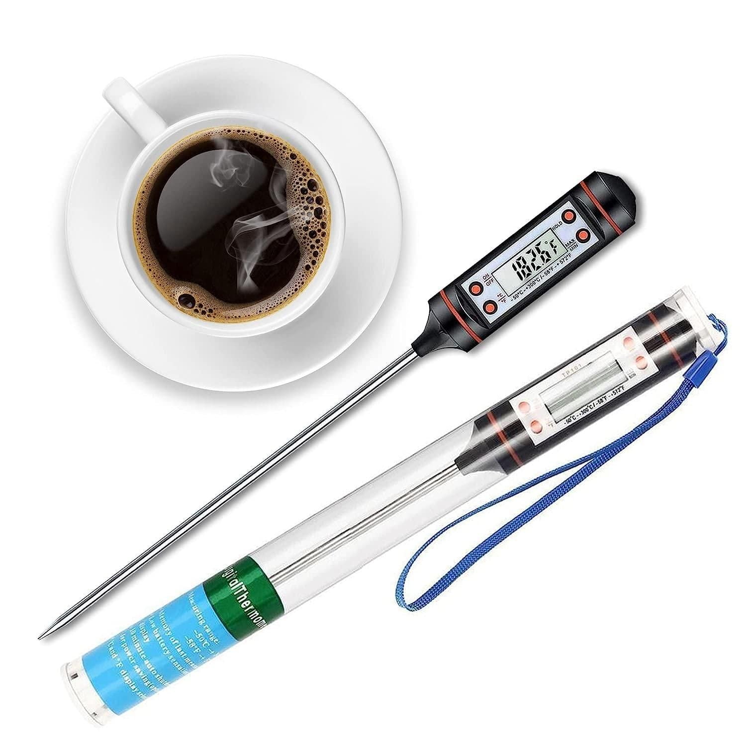 Digital Meat Thermometer – Stainless Steel Probe for Cooking, BBQ, Oven, Grill & Kitchen Use Vallinex Ventures