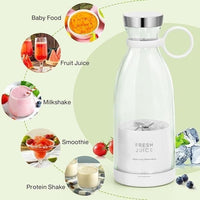Mini Portable Blender – USB Rechargeable Smoothie Juicer Cup with 6 Blades for Home & Travel Vallinex Ventures
