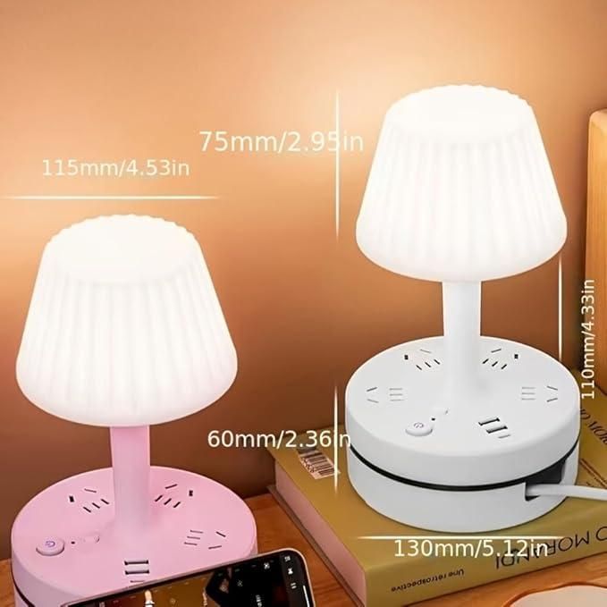 3-in-1 LED Desk Lamp – Wireless Charger, Pen Holder & Dimmable Touch Control Light Vallinex Ventures