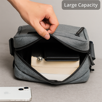 Men’s Sling Bag – Waterproof Crossbody Shoulder Chest Daypack for Travel & Daily Use Vallinex Ventures