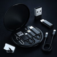 Travel Cable Set – Fast Charging USB Data Sync Cables for Phones, Tablets & Devices Vallinex Ventures
