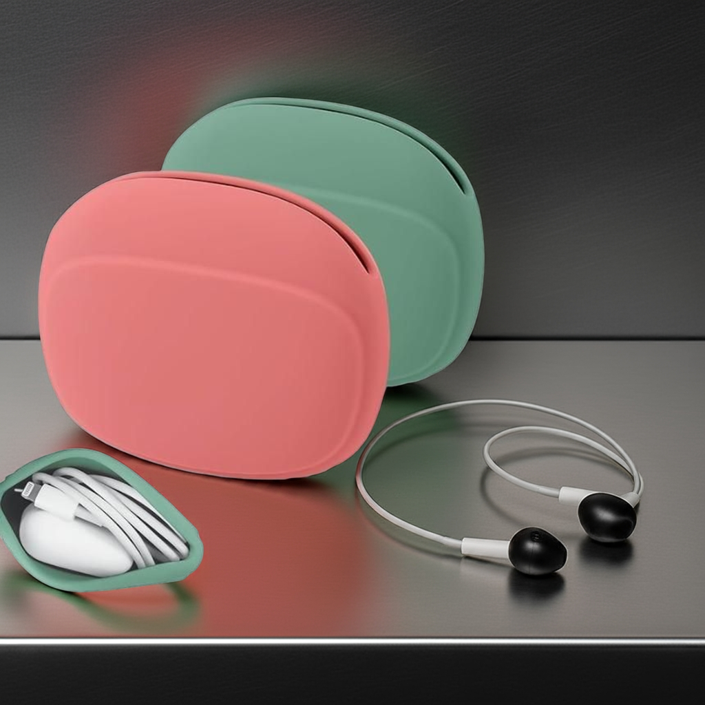 Mini Storage Box (2 Pcs) – Earphone, Cable & Key Organizer Case for Travel & Daily Use Vallinex Ventures