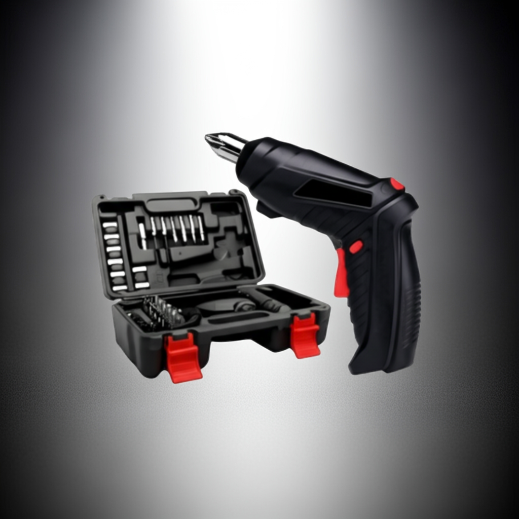Electric Screwdriver Kit – Rechargeable Power Drill Set with 47 Precision Bits for DIY & Repairs Vallinex Ventures